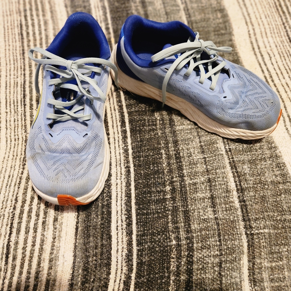 Altra Rivera 4 Blue/Orange Athletic Shoes Comfy Spacious Sz 6